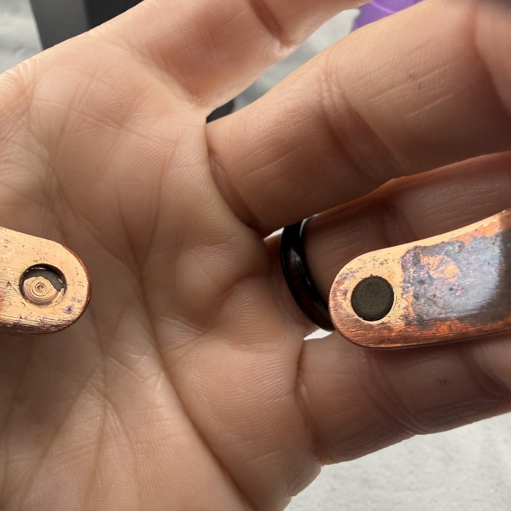 Vintage Copper Cuff Bracelet - Picture 5 of 6
